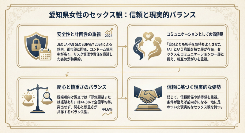 愛知の女性のセックス観