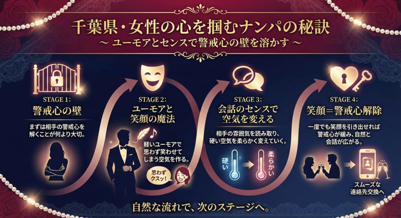 千葉でのナンパを成功させるコツ