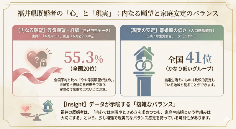 福井の女性の浮気や不倫についての考え方