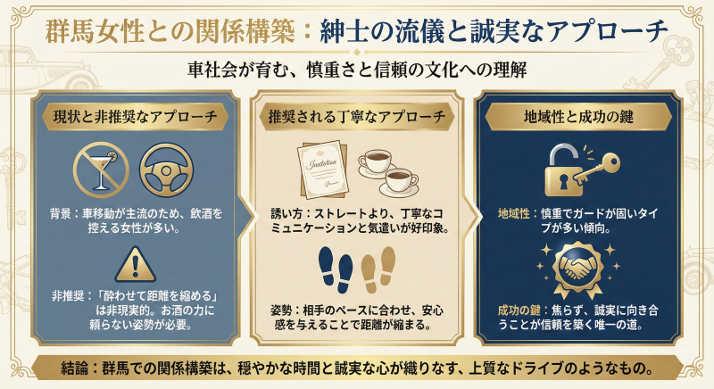群馬の女性のナンパ成功率