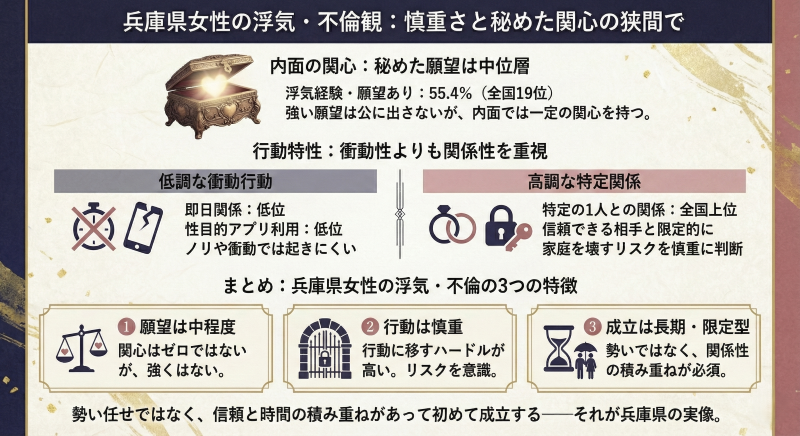兵庫は特定の1人と続いている人が全国5位