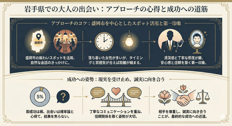岩手や盛岡でのナンパ成功率
