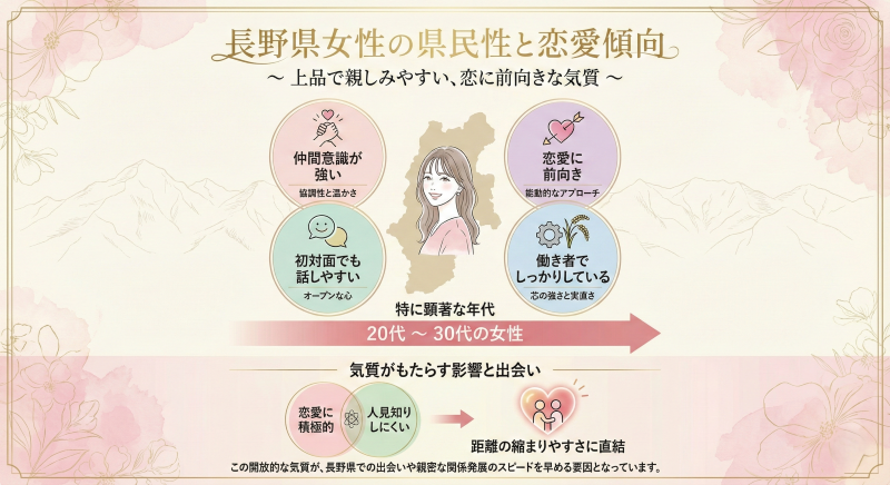 長野の女性の県民性