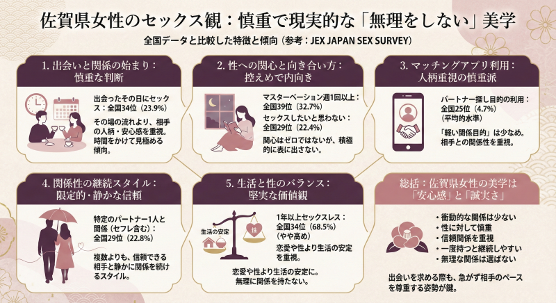 佐賀女性のセックス観