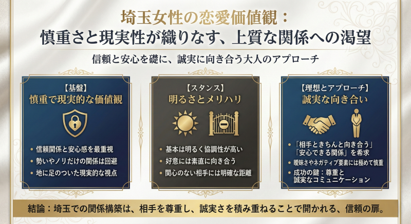 埼玉の女性のセックスに関する価値観
