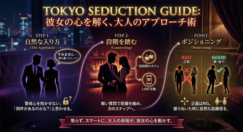東京でナンパを成功させるために