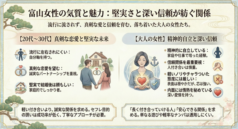 富山の女性の県民性