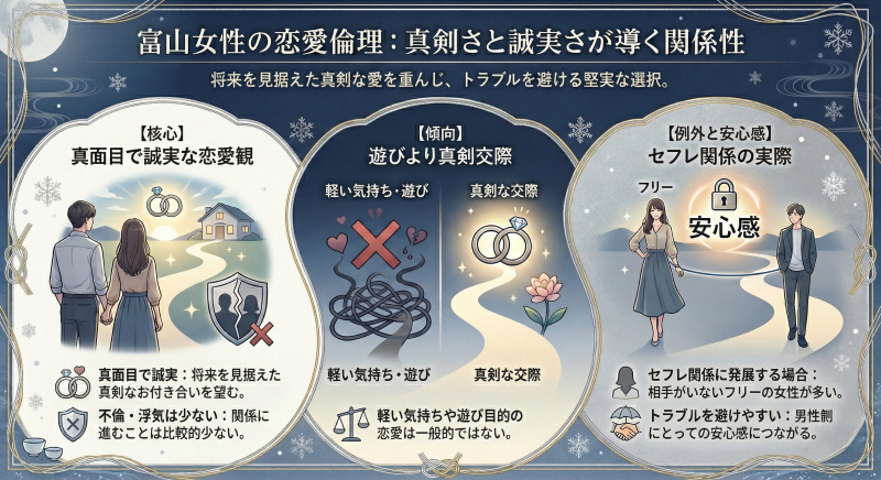 富山の女性の浮気・不倫事情