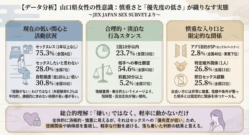 山口の女性のセックス観