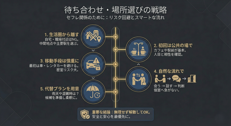 セフレとの待ち合わせ
