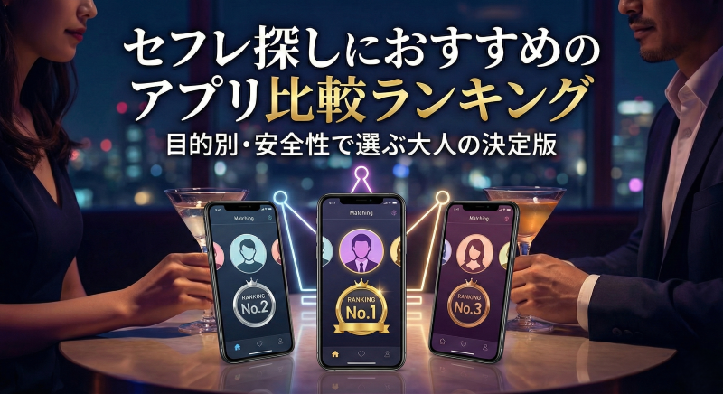 セフレ探しアプリおすすめランキング
